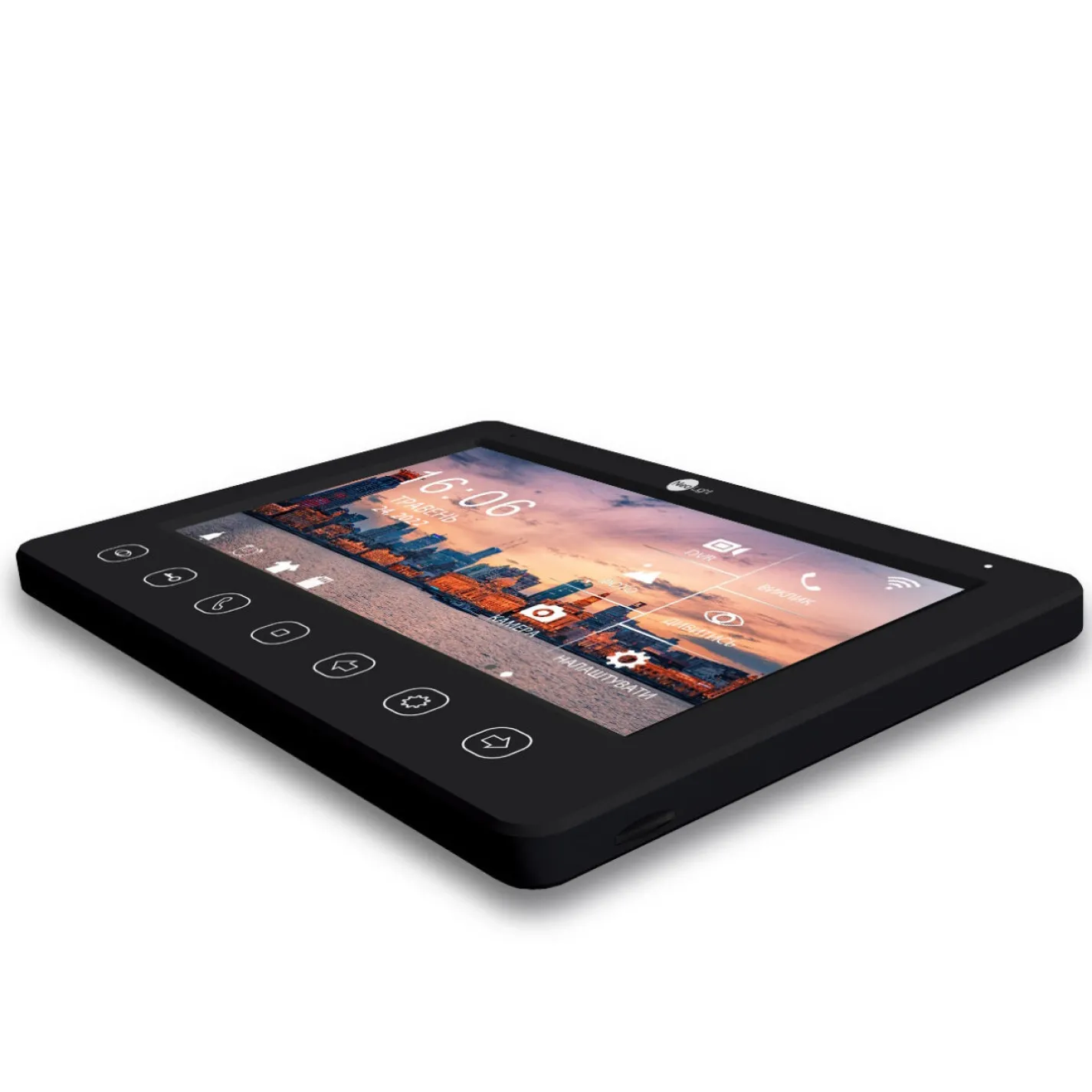 IP відеодомофон 7" NeoLight Kappa+ HD WF Black чорний (16764) - Фото 3