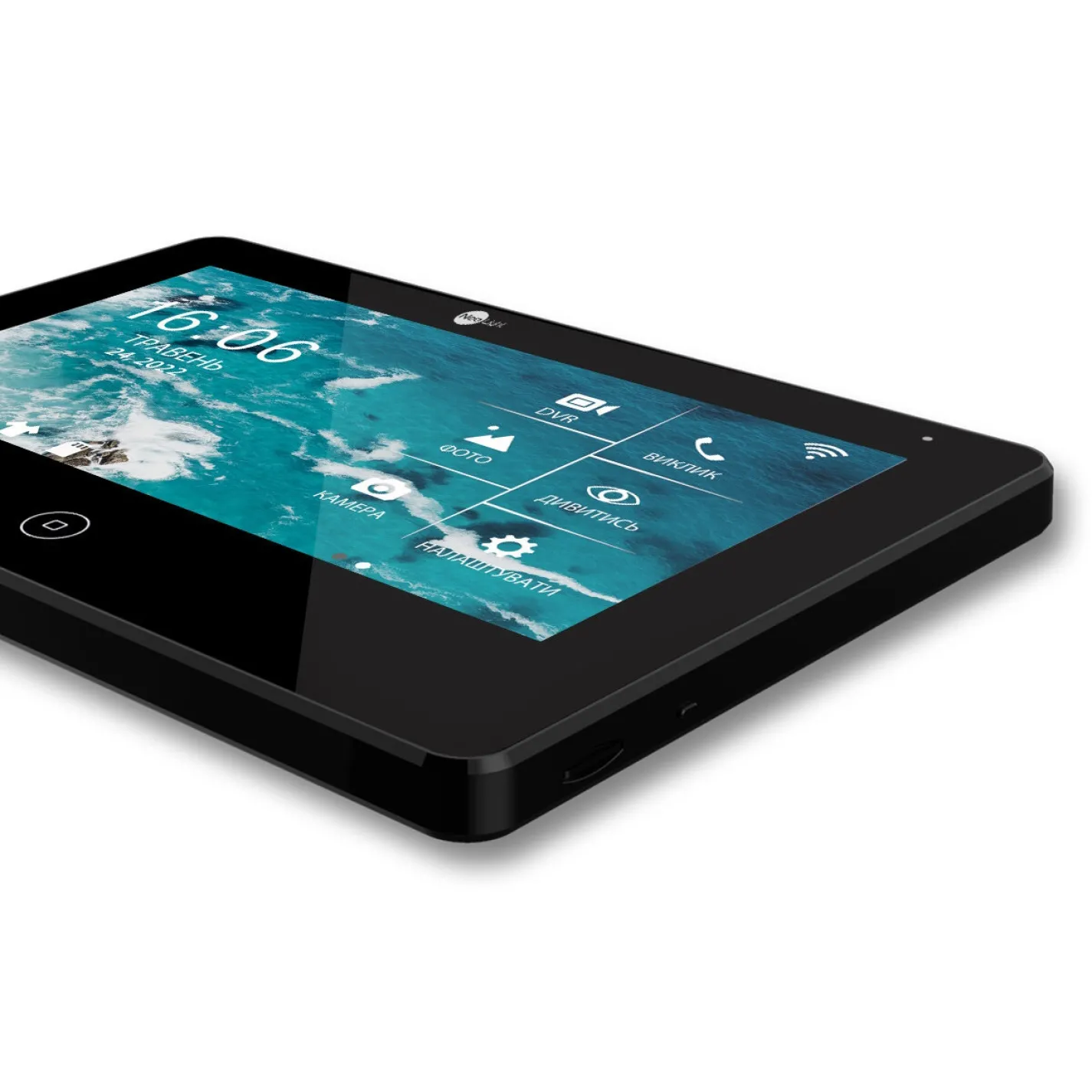 IP відеодомофон 10" NeoLight Mezzo HD WF Black чорний (16769) - Фото 3