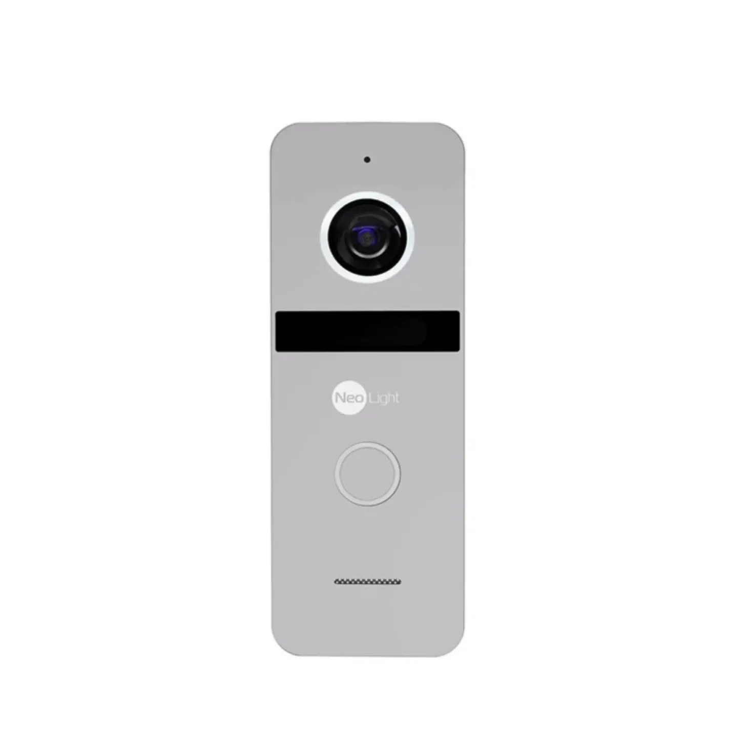 Комплект відеодомофону NeoLight NeoKIT HD Pro WiFi Silver срібний (9882) - Фото 3