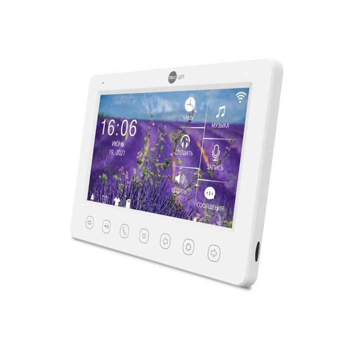 Видеодомофон Neolight KAPPA+ HD WF White  - Фото 1