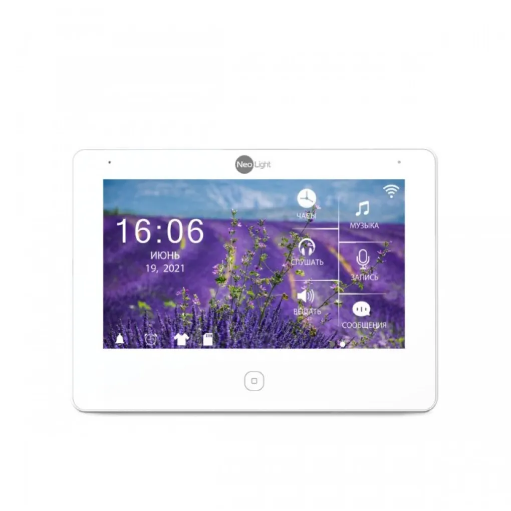 Комплект видеодомофона NeoLight NeoKIT HD Pro WiFi Graphite графит (9878)- Фото 3