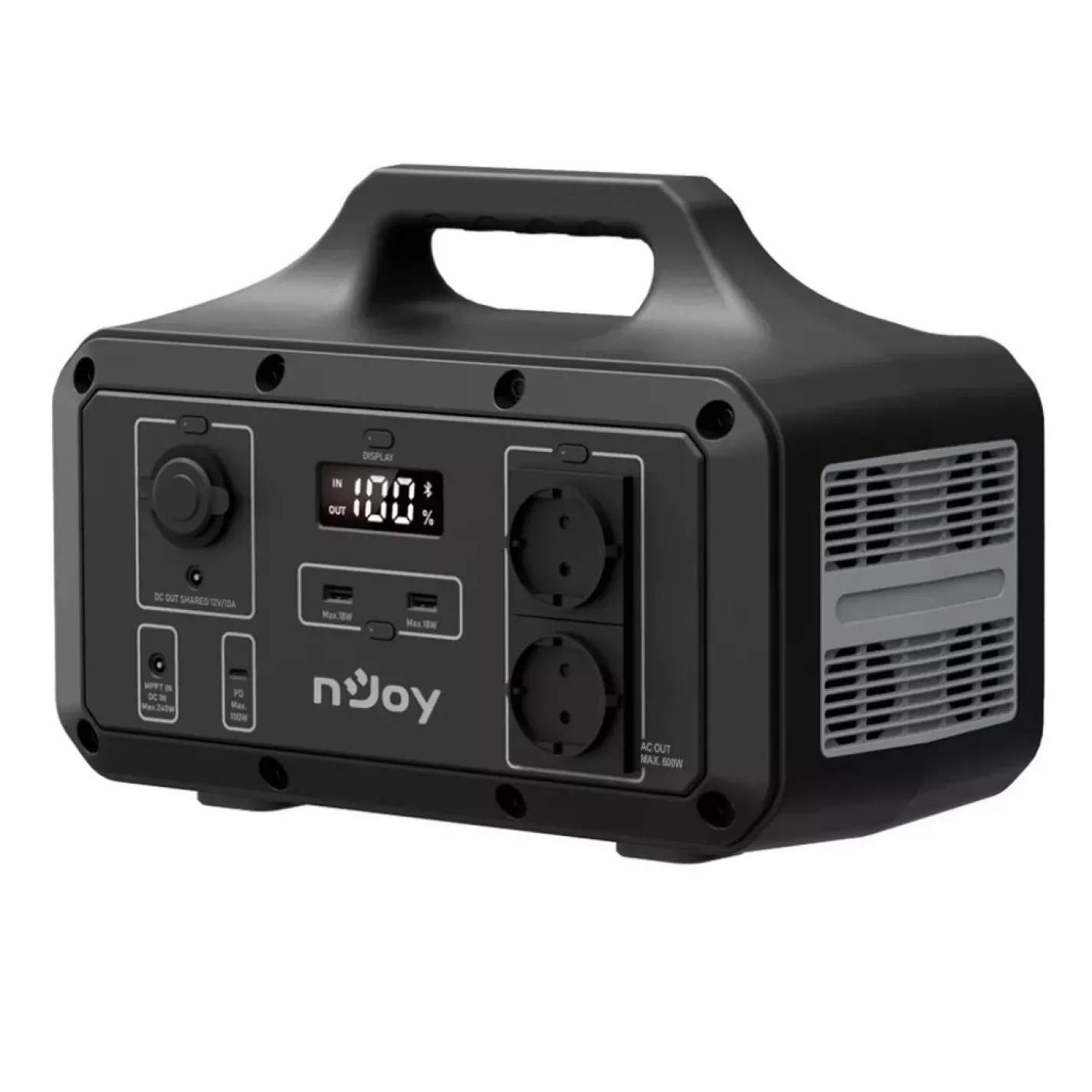 Зарядная станция Njoy Power Base 600 510Wh - Фото 1