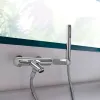 Змішувач для ванни з душовим комплектом Nobili Хром (LV00110CR)- Фото 2