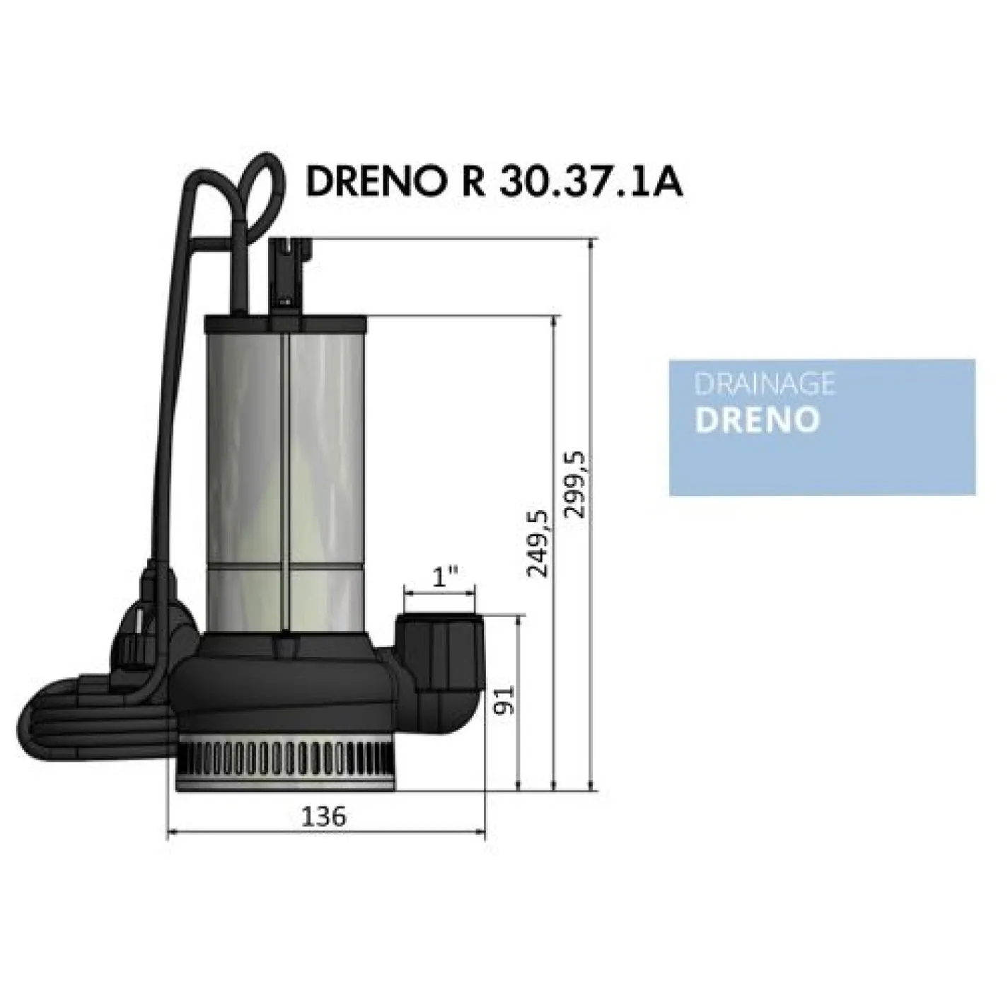 Дренажна установка Oliju Dreno R 30.37.1A - Фото 1
