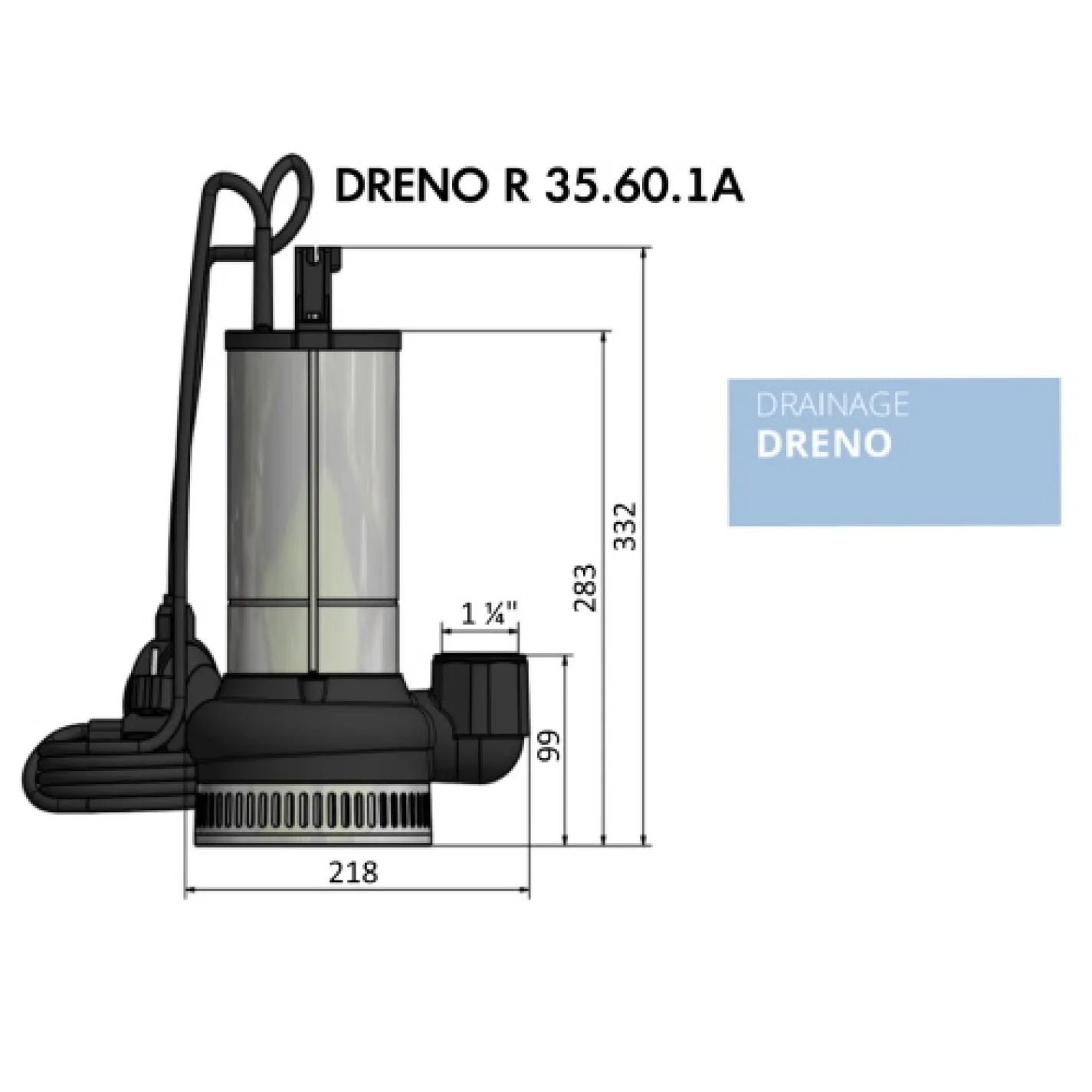 Дренажна установка Oliju Dreno R 35.60.1A - Фото 1