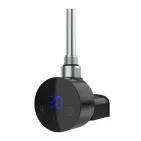 Тэн для полотенцесушителя Onlyheat Agate Black Pro 0,6 кВт 1/2 с тройником скрытый монтаж