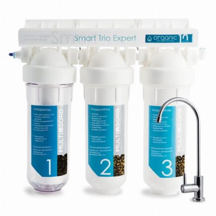 Проточная система очистки питьевой воды Organic Smart Trio Expert