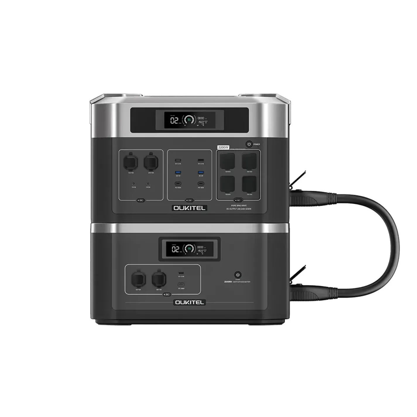 Додаткова батарея Oukitel B2000 (B2000EU) 2048Wh для зарядної станції BP2000E (42-00101) - Фото 3
