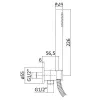 Душевая система Paffoni скрытого монтажа хром (KIT LIG019CR B)- Фото 3