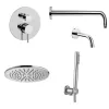 Душевая система Paffoni скрытого монтажа хром (KIT LIG019CR B)- Фото 1