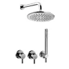 Душевая система скрытого монтажа Paffoni хром (KITLIG010CR)- Фото 1