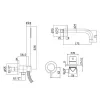 Комплект смесителей для ванны Paffoni Light хром (KITLIG010BCR)- Фото 2
