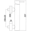Смеситель для душа Paffoni Light черный (LIG168NO)- Фото 4