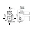 Смеситель для душа Paffoni Light (LIG015RMSP)- Фото 3