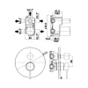 Смеситель для душа Paffoni Light (LIG019RMSP)- Фото 2