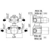 Смеситель для душа термостатический Paffoni Light (LIQ518BO/M)- Фото 2