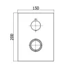 Смеситель для душа термостатический Paffoni Light (LIQ518BO/M)- Фото 4