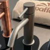 Смеситель для умывальника Paffoni Light низкий без донного клапана Mercury Grey серый (LIG071MG)- Фото 2