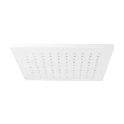 Верхний душ Paffoni Soffione Quadro 200x200 белый (ZSOF075BO)