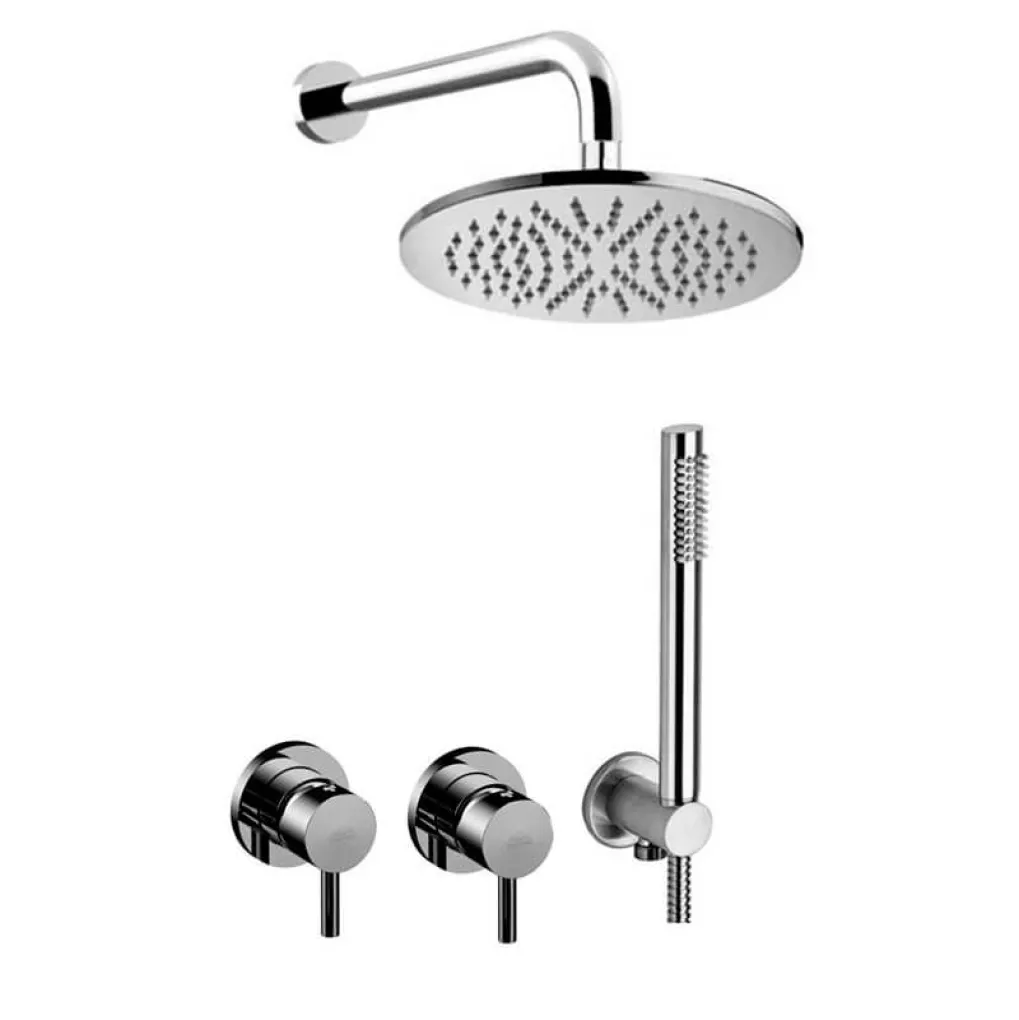 Душевая система скрытого монтажа Paffoni хром (KITLIG010CR)- Фото 1