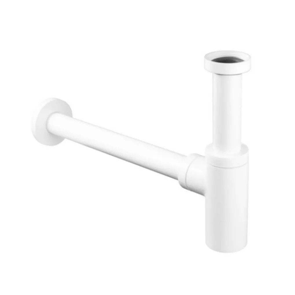 Сифон для раковины Paffoni Light белый мат (ZACC240BO)- Фото 1