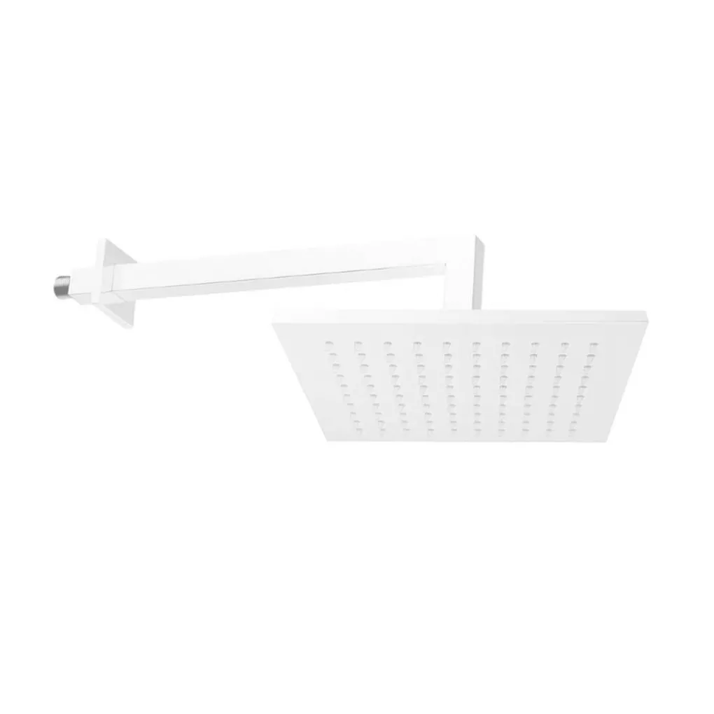 Верхний душ Paffoni Soffione Quadro 200x200 белый (ZSOF075BO)- Фото 3