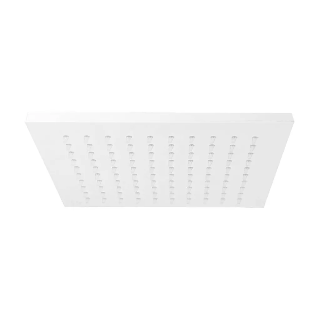 Верхний душ Paffoni Soffione Quadro 200x200 белый (ZSOF075BO)- Фото 1