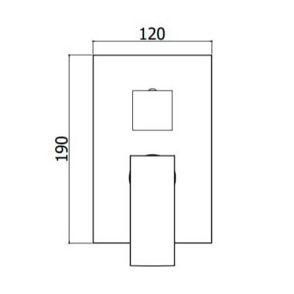 Смеситель для душа Paffoni Effe Elle (EL018CR/M)- Фото 3