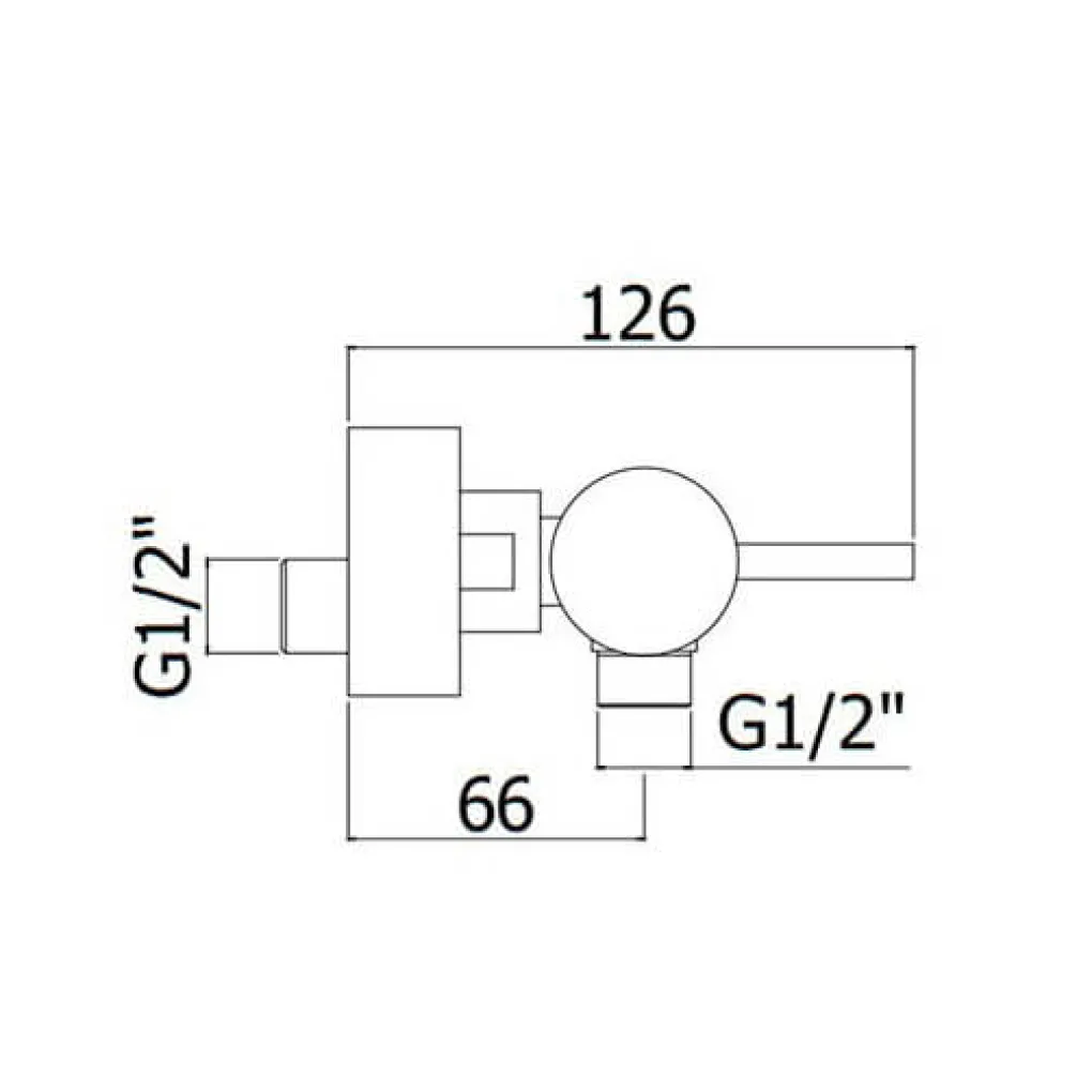Смеситель для душа Paffoni Light черный (LIG168NO)- Фото 3