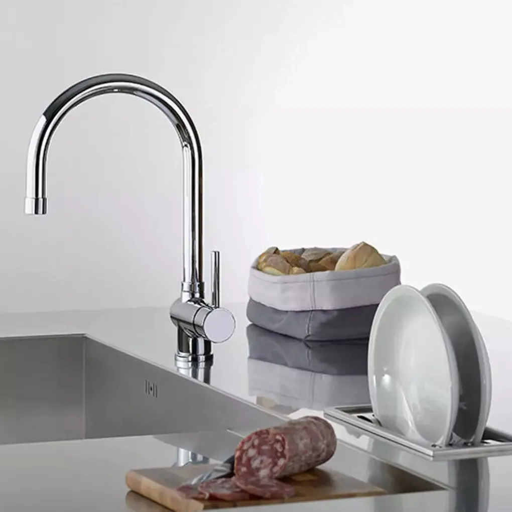 Смеситель для кухни Paffoni Stick с подключением для фильтрованной воды хром (SK190CR3VIE)- Фото 2