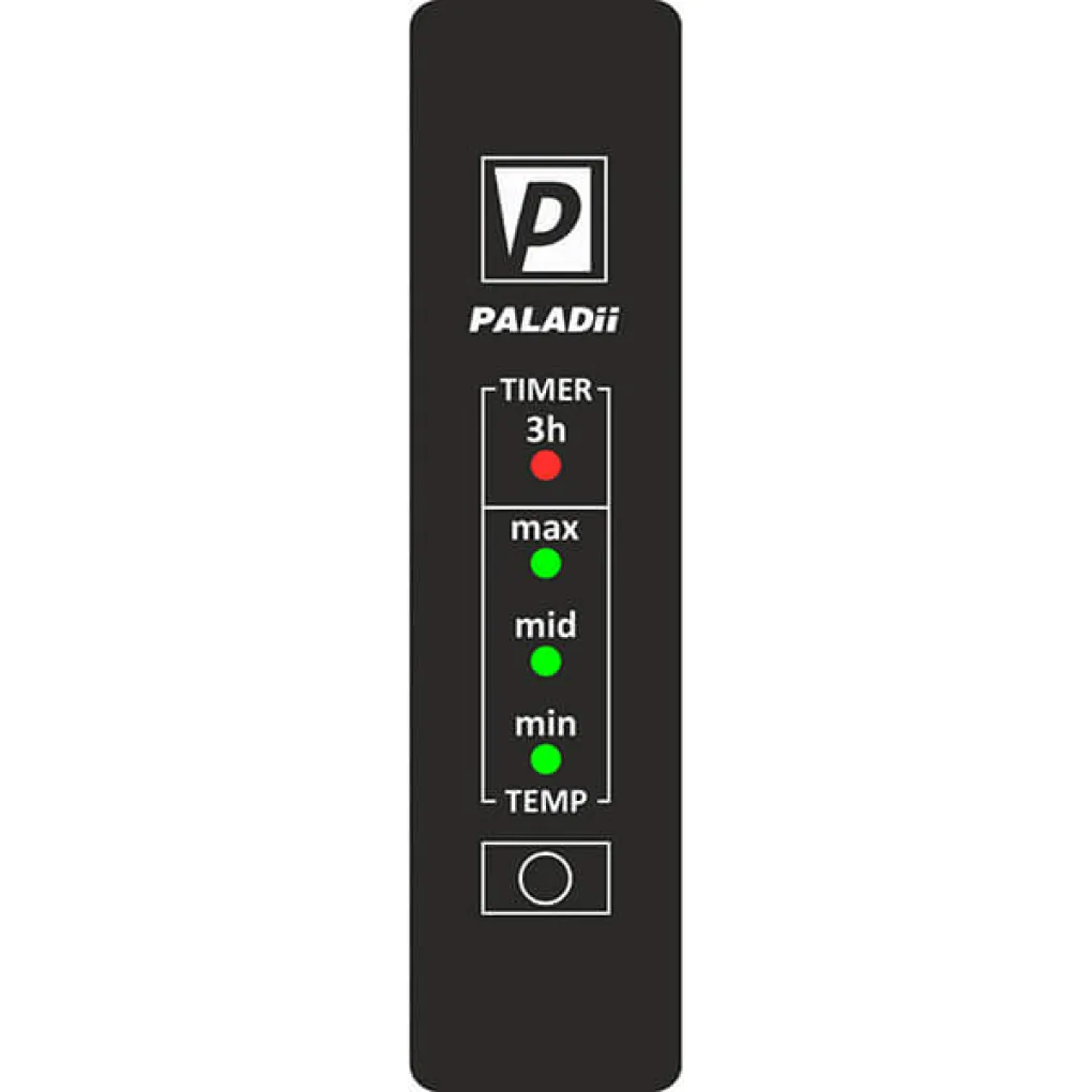 Электрический полотенцесушитель Paladii Стойка Сет 1500x9 L контроллер EF12T черный- Фото 4