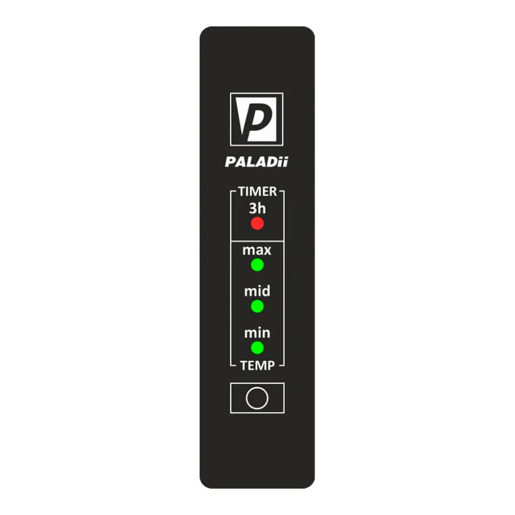 Электрический полотенцесушитель Paladii Quattro 1000х500х3 L (черный матовый RAL-9005) электро контроллер EF12T- Фото 4