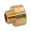 Переходник латунный Ø1/2"M х 3/4"F НВ FP Pattaroni F043R006- Фото 1