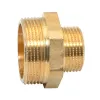 Ниппель редукционный латунный Ø1" х 1 1/2" НН FP Pattaroni F591R011- Фото 1