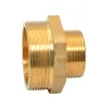 Ниппель редукционный латунный Ø1 1/4" х 2" НН FP Pattaroni F591R014- Фото 2
