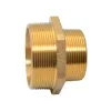 Ниппель редукционный латунный Ø2" х 2 1/2" ЗЗ FP Pattaroni F591R016- Фото 2
