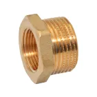 Переходник латунный (футорка) Ø3/4" х 1" ВН FP Pattaroni F593R012