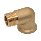 Коліно латунне Ø1/2" ВН FP Pattaroni F92R002