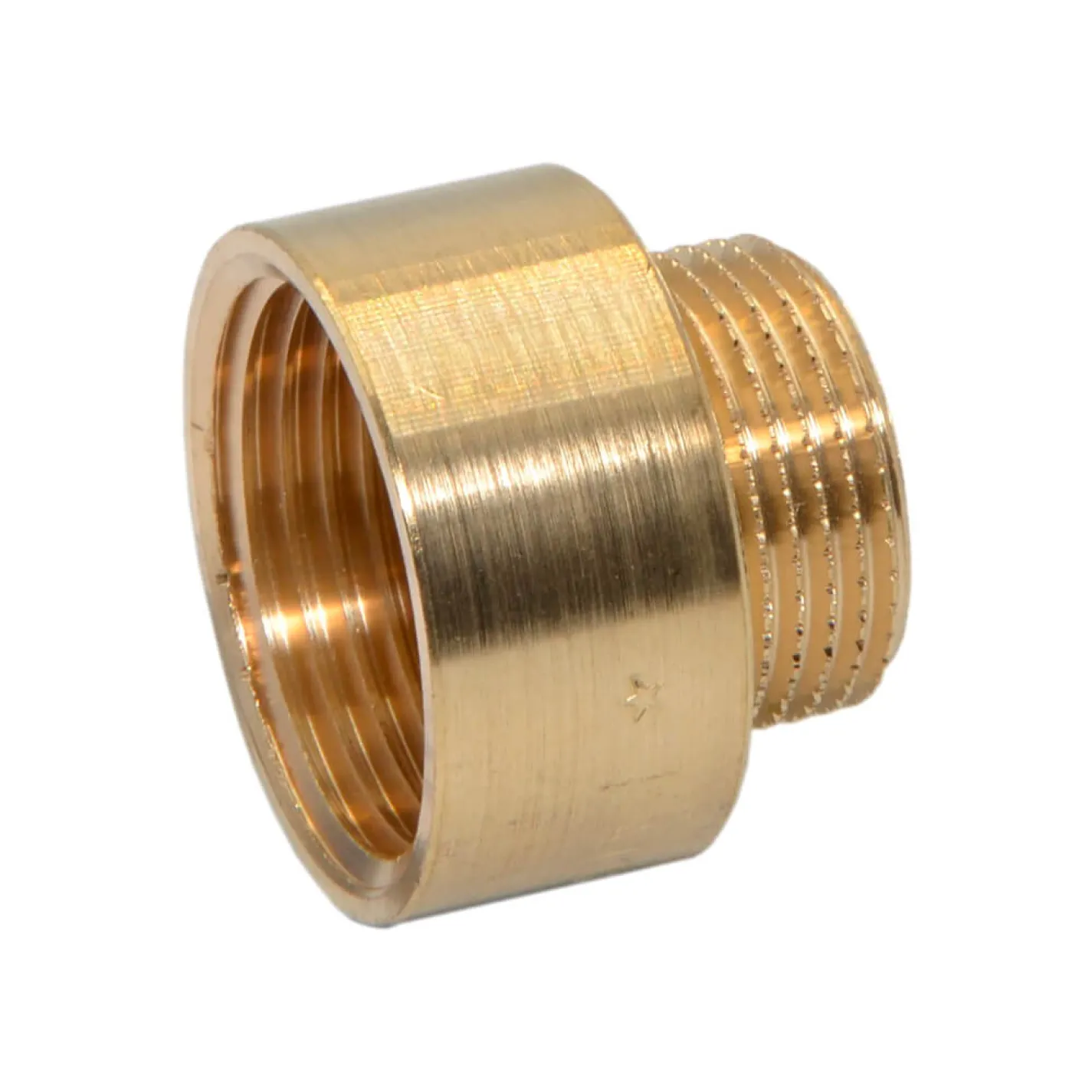 Переходник латунный Ø3/4"M х 1"F НВ FP Pattaroni F043R009 - Фото 1