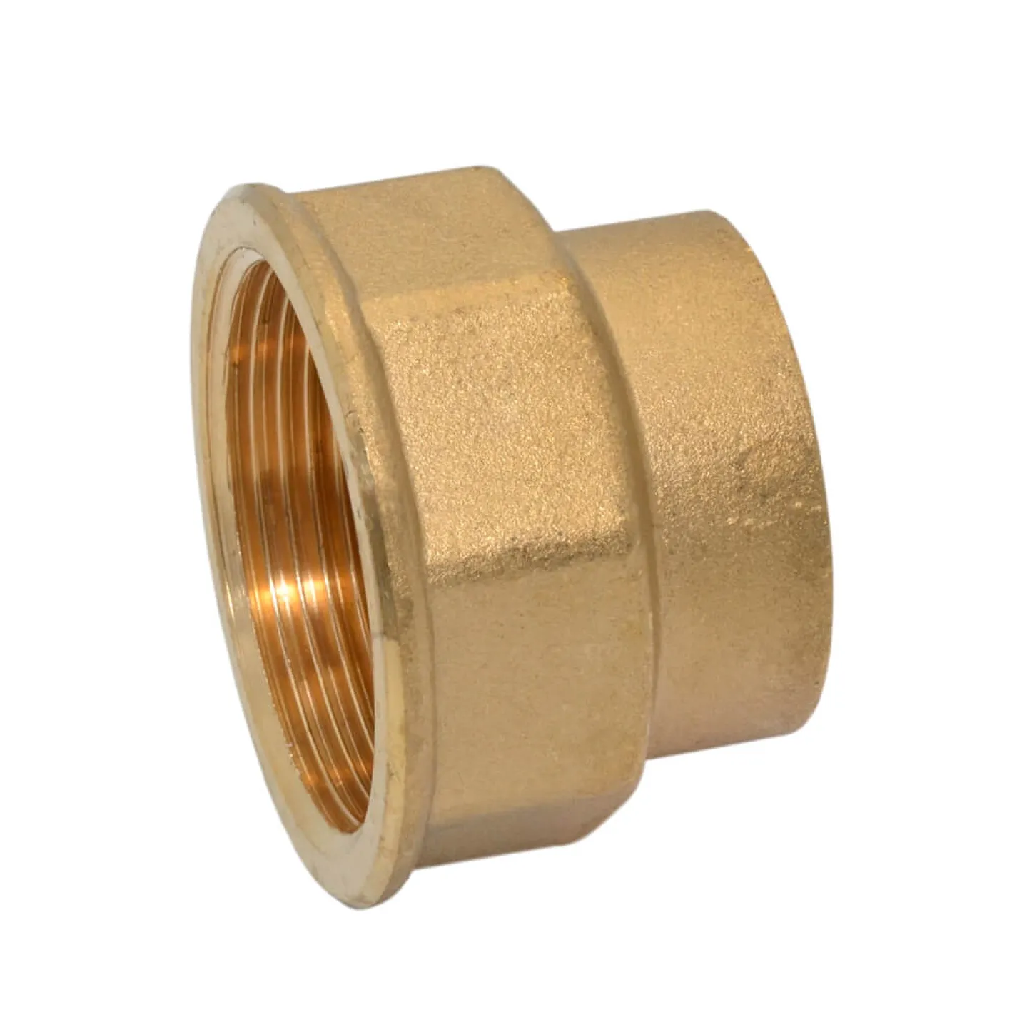 Муфта редукционная латунная Ø1" х 1 1/2" ВВ FP Pattaroni F271R009 - Фото 1
