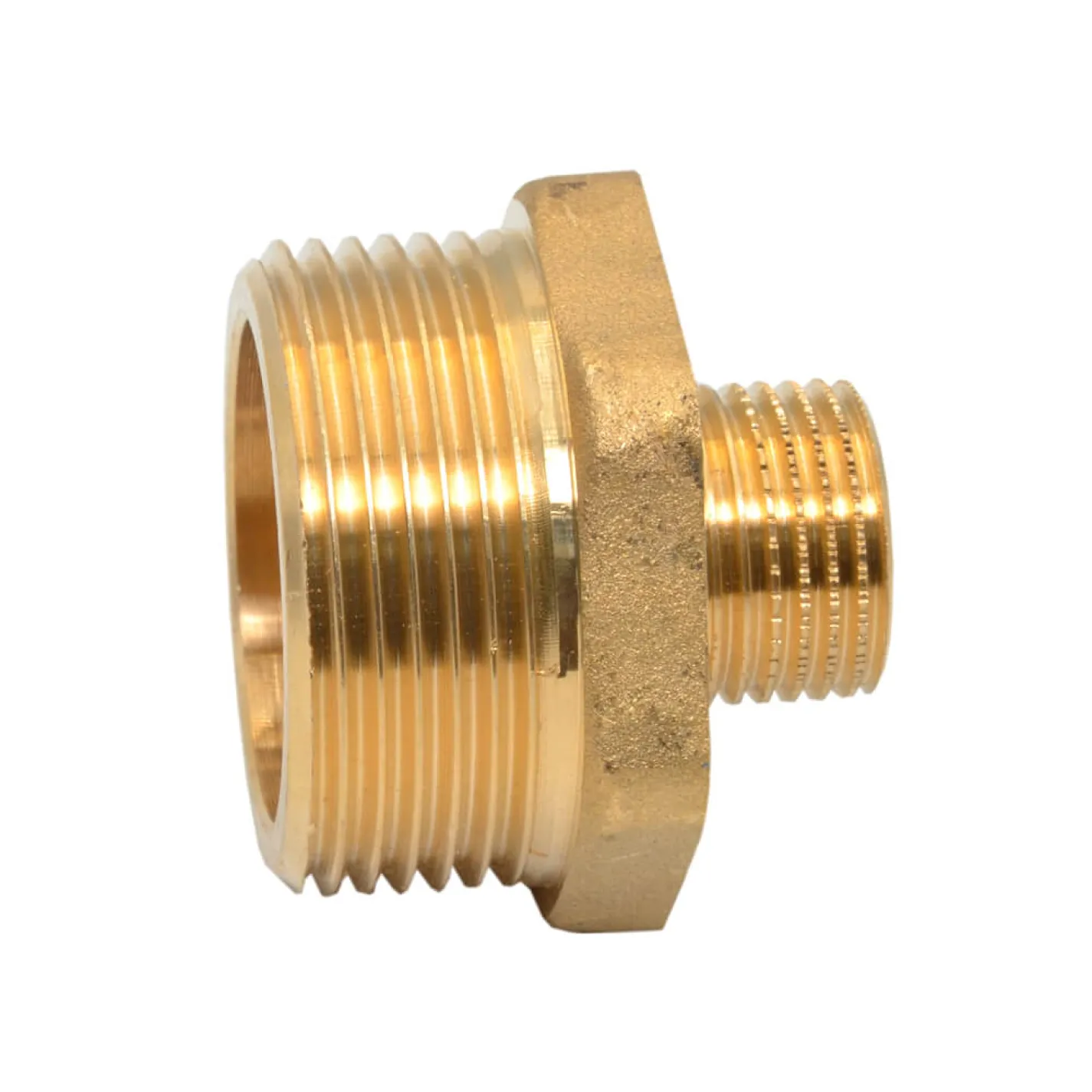 Ниппель редукционный латунный Ø1/2" х 1 1/4" НН FP Pattaroni F591R007 - Фото 1