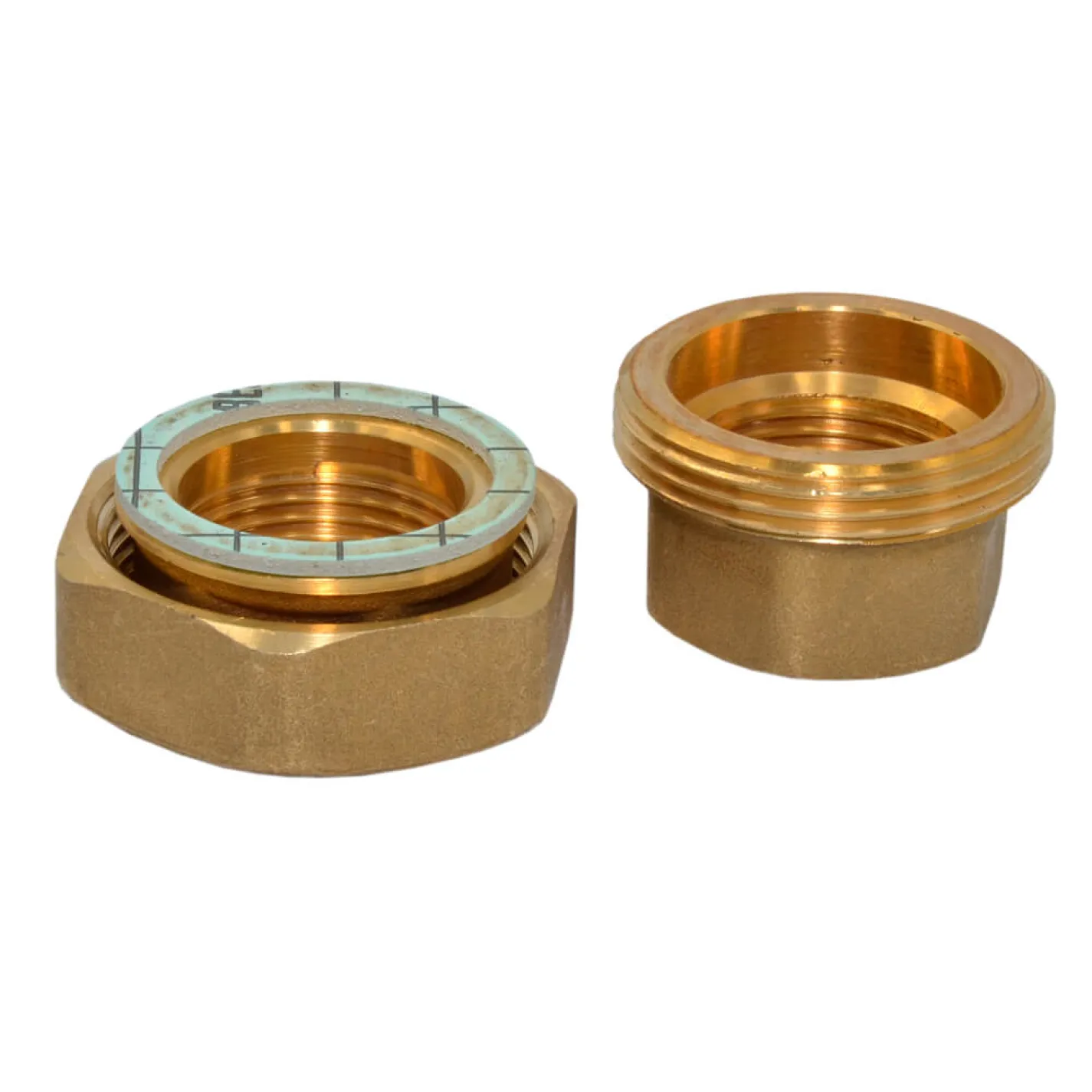 Американка латунная Ø1 1/4" ВВ FP Pattaroni F804R004 - Фото 1