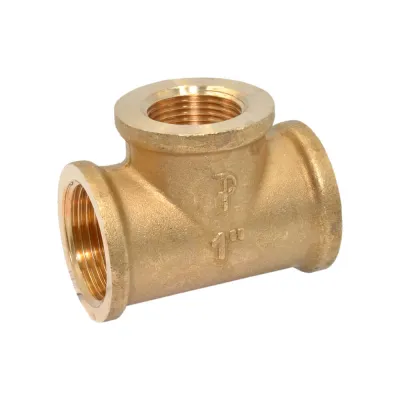 Трійник редукційний латунний Ø1" x 3/4" x 1" ВВВ FP Pattaroni F131R003