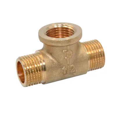 Трійник латунний Ø1/2" Н-В-Н FP Pattaroni F140R001