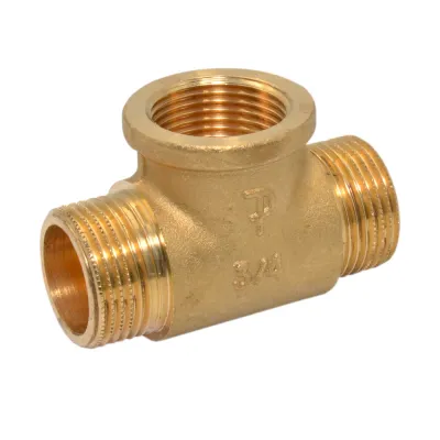 Трійник латунний Ø3/4" Н-В-Н FP Pattaroni F140R002