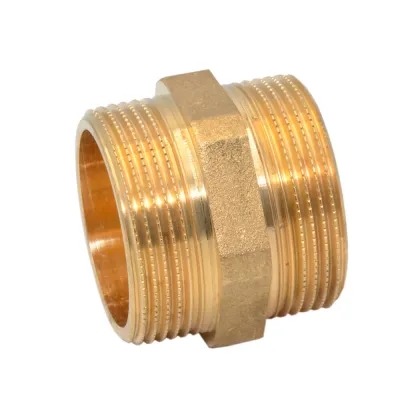 Ніпель латунний Ø1 1/2" FP Pattaroni F189R006