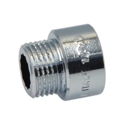 Подовжувач (хром) Ø1/2" x 15 мм ВН FP Pattaroni F194CR009