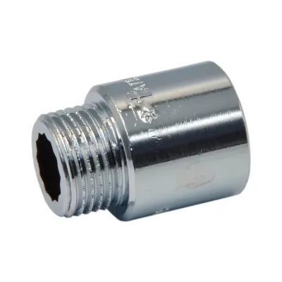 Подовжувач (хром) Ø1/2" x 25 мм ВН FP Pattaroni F194CR011