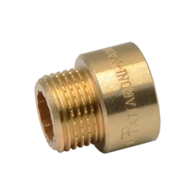 Удлинитель латунный Ø1/2" x 15 мм ВН FP Pattaroni F194R009
