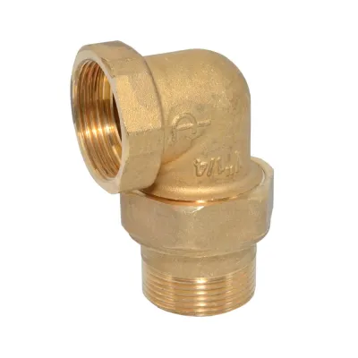 Американка (конус) латунная угловая Ø1 1/4" ВН FP Pattaroni F19R005